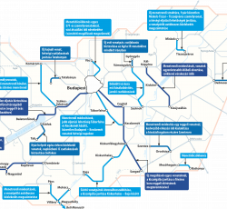 A menetrendi változások térképe