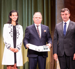 A kitüntetésátadón