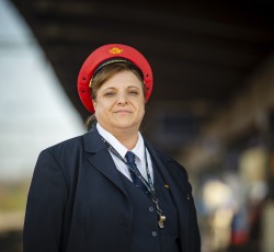 Csendesné Benedek Mónika, Siófok állomáson