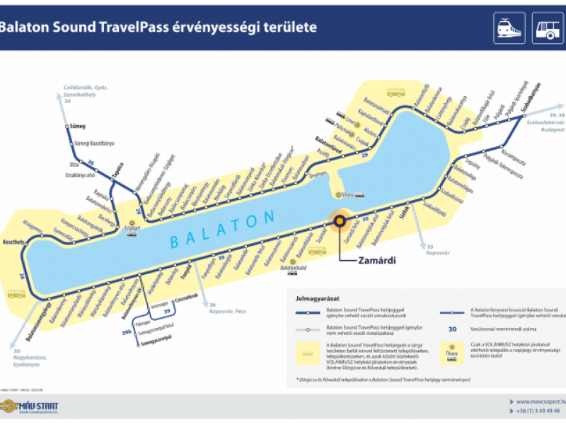 A Travelpass térkép